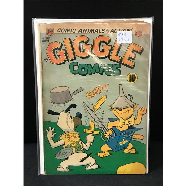 GIGGLE COMICS #89 (1953) ACG COMICS