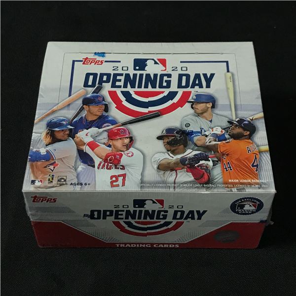 2020 TOPPS OPENING DAY BASEBALL SEALED TRADING CARD BOX