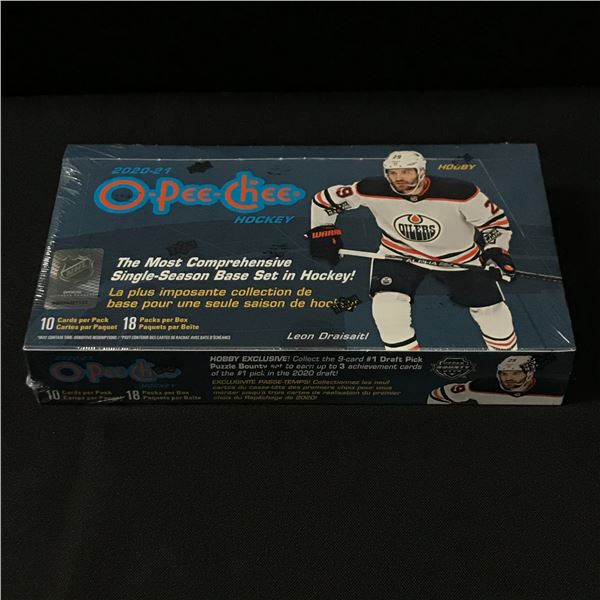 2020-21 OPC HOCKEY SEALED TRADING CARD BOX