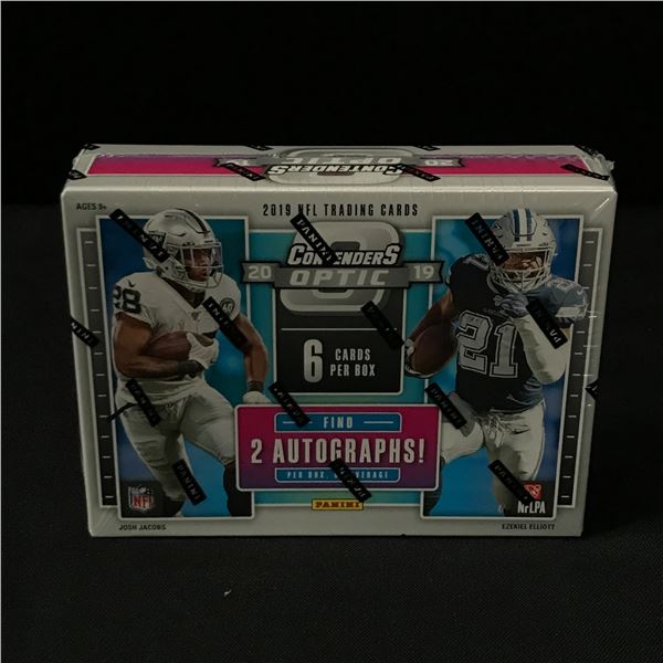 2019 PANINI CONTENDERS OPTIC SEALED TRADING CARD BOX