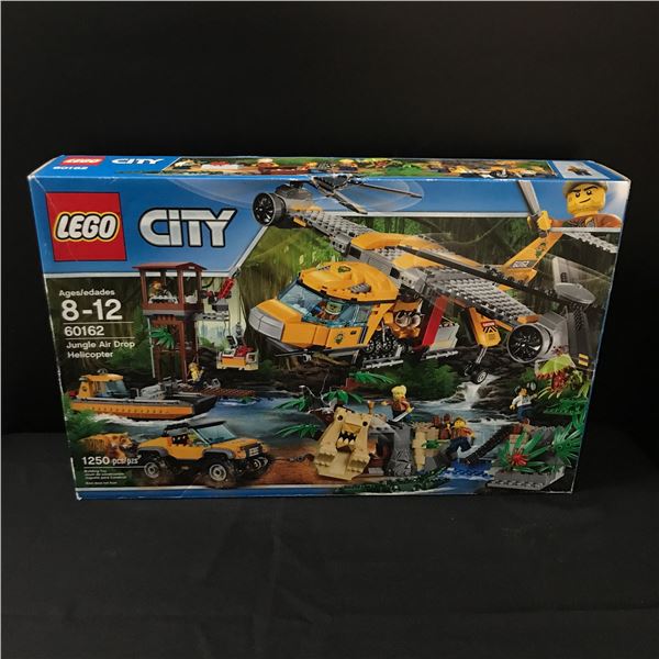 LEGO CITY #60162 JUNGLE AIR DROP HELICOPTER SEALED IN ORIGINAL PACKAGING