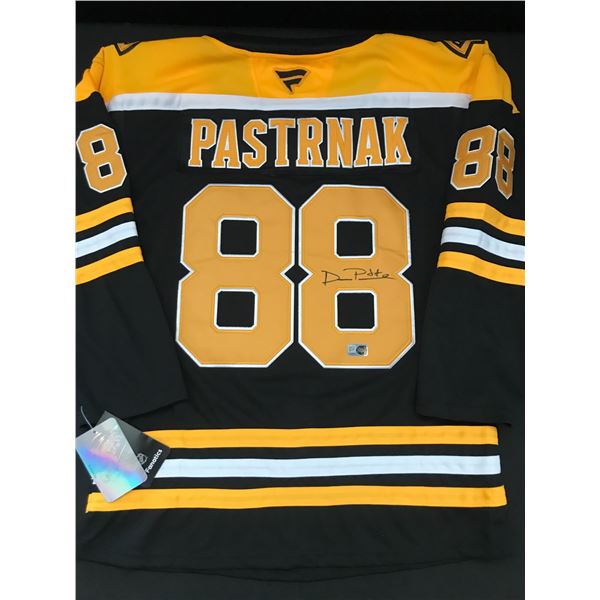 DAVID PASTRNAK SIGNED BOSTON BRUINS CUSTOM JERSEY - ELITE SPORTS COA