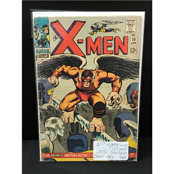 THE X-MEN #19 1ST APP MIMIC (1966) - MARVEL COMICS