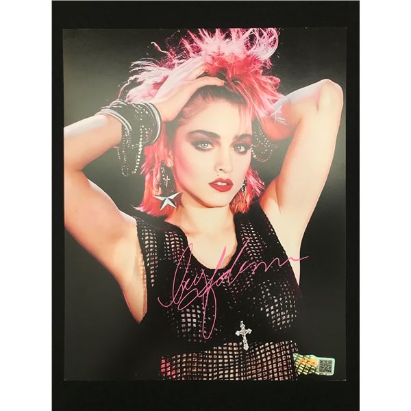 MADONNA SIGNED 8X10 - ACE COA
