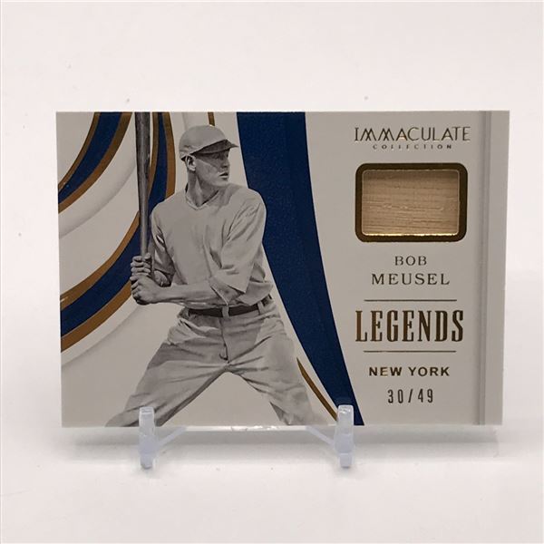 2019 PANINI IMMACULATE BOB MEUSEL LEGENDS MEMORABILIA 30/49