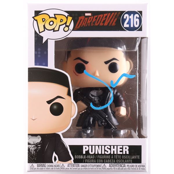 JON BERNTHAL SIGNED PUNISHER FUNKO POP - BECKETT COA