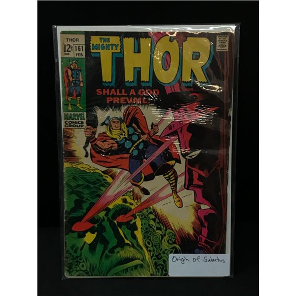 THE MIGHTY THOR #161 ORIGIN OF GALACTUS - MARVEL COMICS