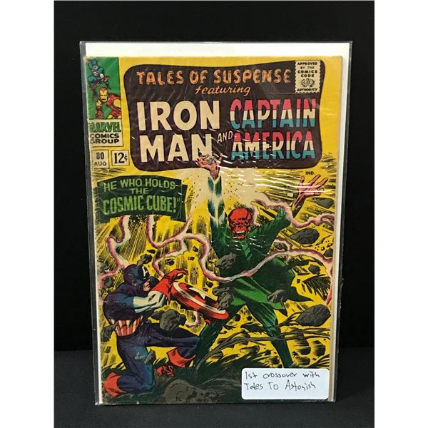 TALES OF SUSPENSE #80 1ST CROSSOVER WITH TALES TO ASTONISH - MARVEL COMICS