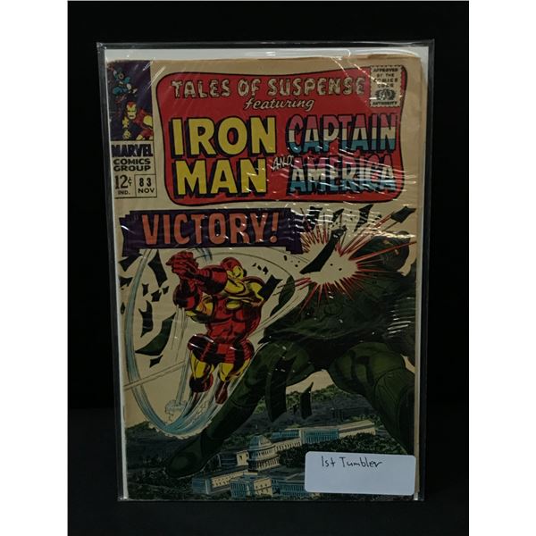 TALES OF SUSPENSE #83 1ST TUMBLER - MARVEL COMICS