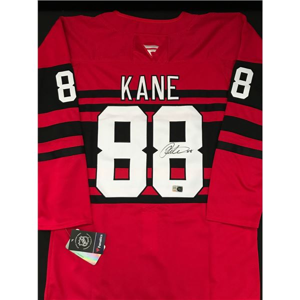 PATRICK KANE SIGNED DETROIT RED WINGS CUSTOM JERSEY - ELITE SPORTS COA