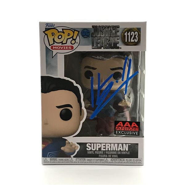 HENRY CAVILL SIGNED SUPERMAN FUNKO POP - KB COA