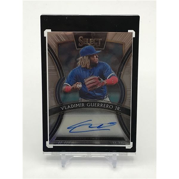 2020 PANINI SELECT BASEBALL VLADIMIR GUERRERO JR SIGNED TRADING CARD 68/99