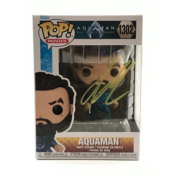 JASON MAMOA SIGNED AQUAMAN FUNKO POP - KB COA