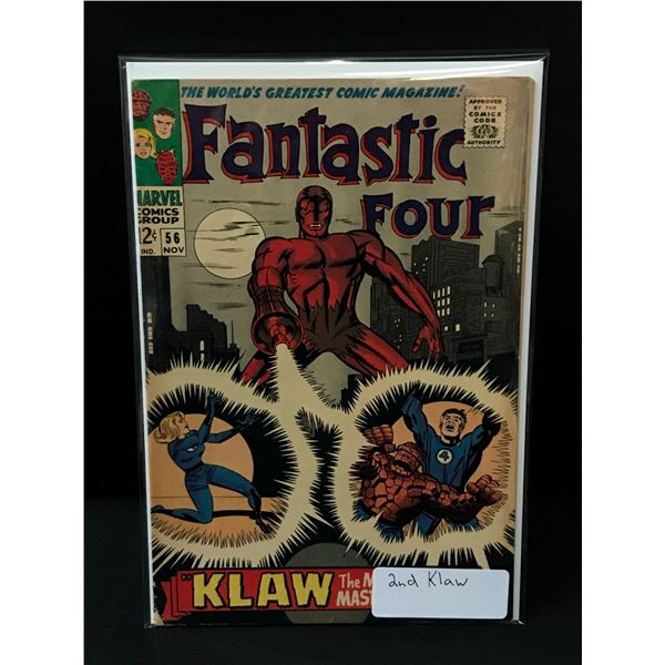 THE FANTASTIC FOUR #56 2ND KLAW - MARVEL COMICS