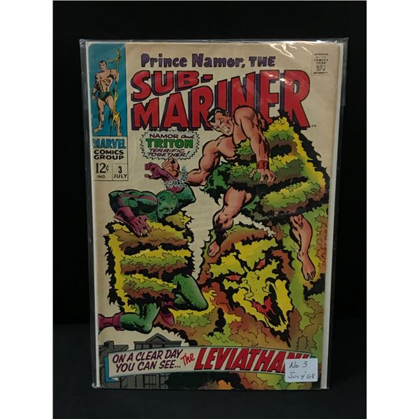 SUB MARINER #3 (1968) - MARVEL COMICS