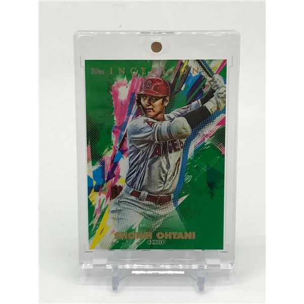 2020 TOPPS INCEPTION SHOHEI OHTANI TRADING CARD