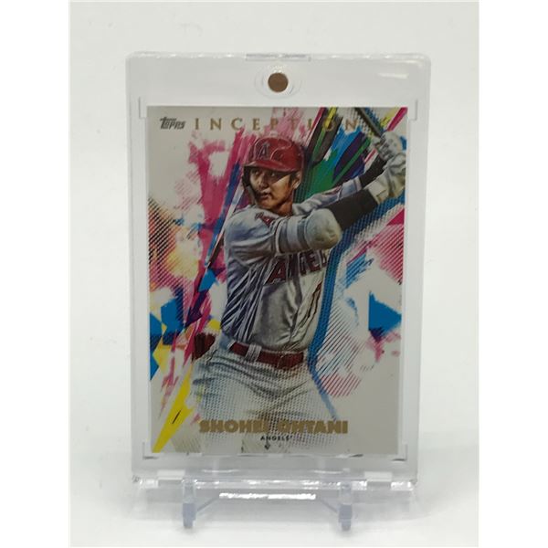 2020 TOPPS INCEPTION SHOHEI OHTANI TRADING CARD