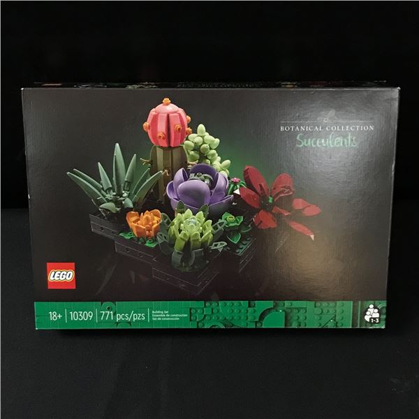 LEGO BOTANICAL COLLECTION #10309 SUCCULENTS SEALED IN ORIGINAL PACKAGING