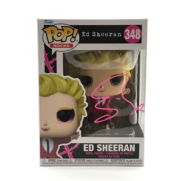 ED SHEERAN SIGNED FUNKO POP - ACE COA