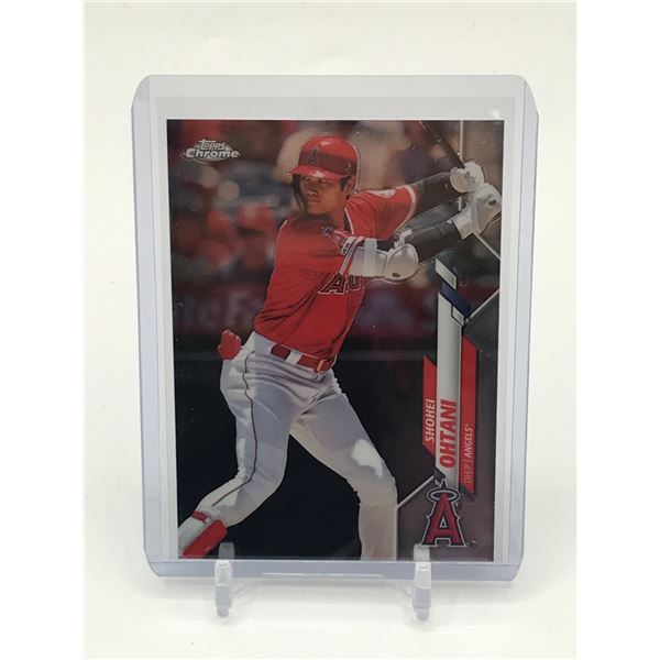 2019 TOPPS CHROME SHOHEI OHTANI TRADING CARD