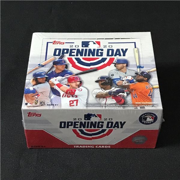 2020 TOPPS BASEBALL OPENING DAY SEALED TRADING CARD BOX