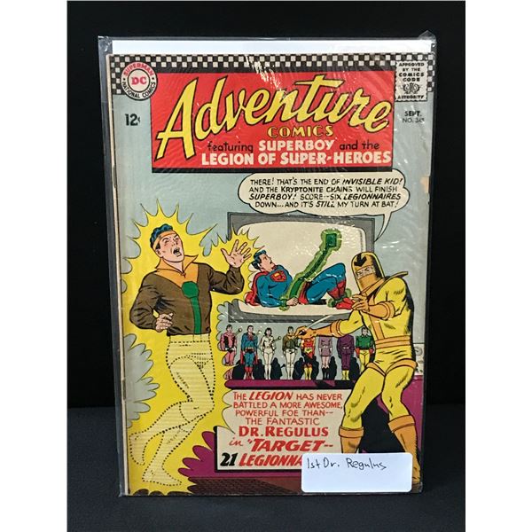 ADVENTURE COMICS #348 1ST DR. REGULUS - DC COMICS