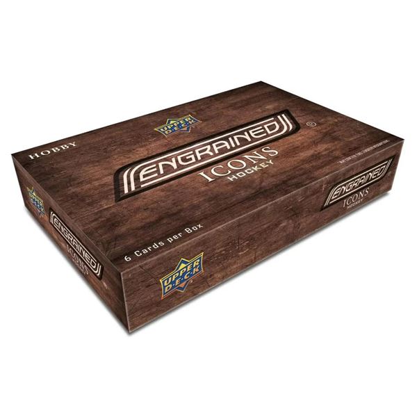 UPPER DECK ENGRAINED ICONS SEALED TRADING CARD HOBBY BOX