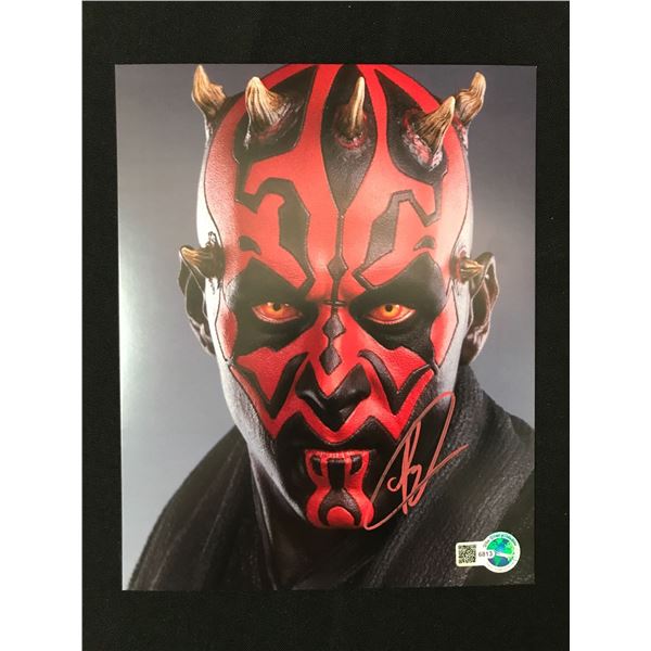 RAY PARK SIGNED DARTH MAUL 8X10 - WWOC COA