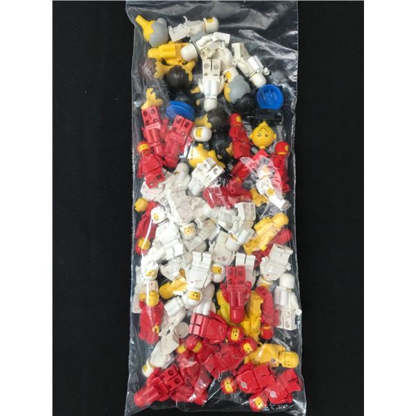 LOT OF 50 VINTAGE LEGO MINI FIGURES