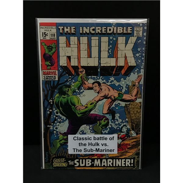 MARVEL COMICS NO.118 THE INCREDIBLE HULK