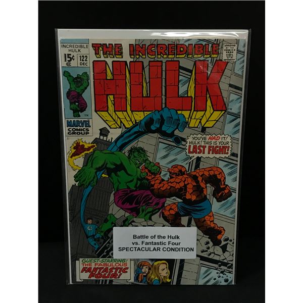 MARVEL COMICS NO.122 THE INCREDIBLE HULK