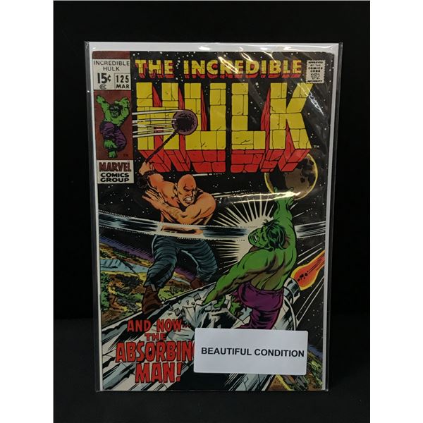 MARVEL COMICS NO.125 THE INCREDIBLE HULK