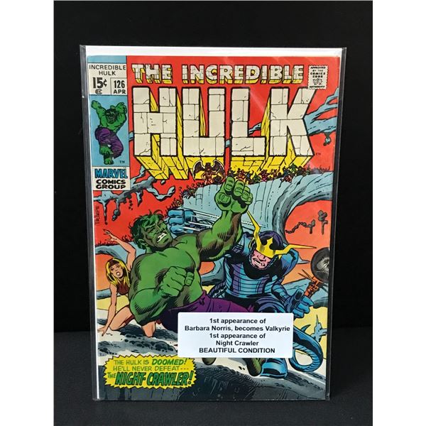 MARVEL COMICS NO.126 THE INCREDIBLE HULK