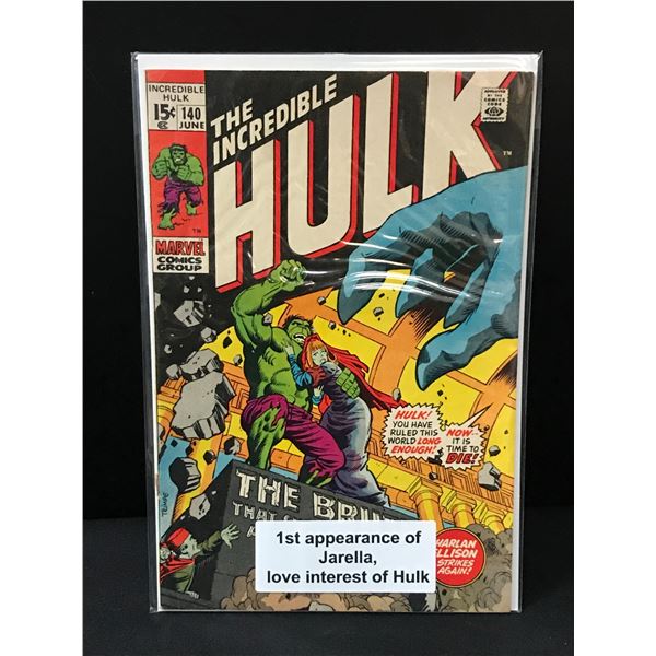 MARVEL COMICS NO.140 THE INCREDIBLE HULK