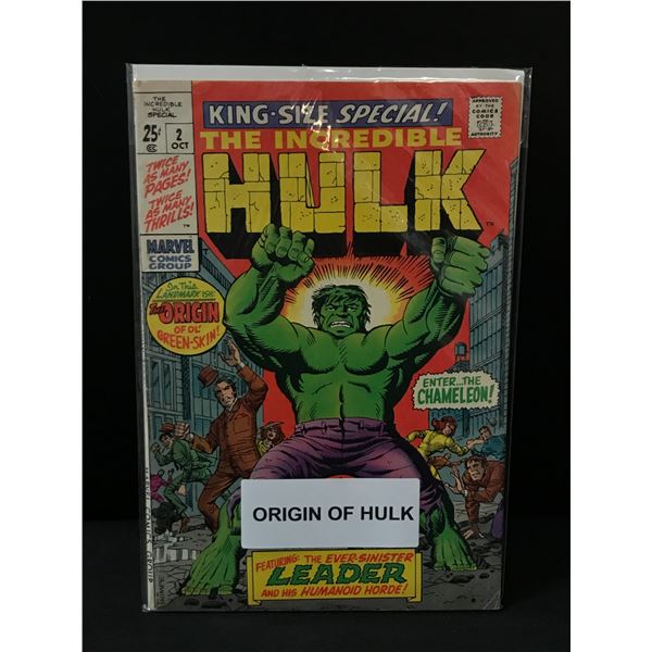 MARVEL COMICS NO.2 THE INCREDIBLE HULK