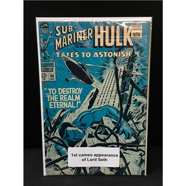 MARVEL COMICS NO.98 TALES TO ASTONISH