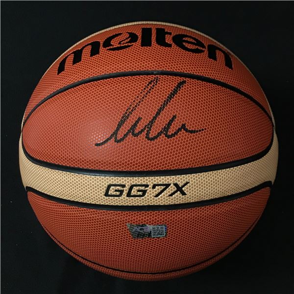 LUCA DONCIC SIGNED BASKETBALL (ACE COA)