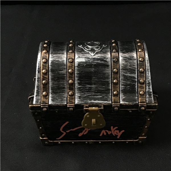 SEAN ASTIN SIGNED GOONIES TREASURE CHEST (WWOC COA)