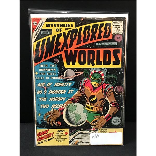 CDC COMICS MYSTERIES OF UNEXPLORED WORLDS