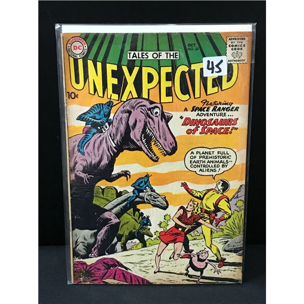 DC COMICS NO.34 TALES OF THE UNEXPECTED