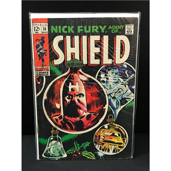 MARVEL COMICS NO.10 NICK FURY, AGENT OF SHIELD