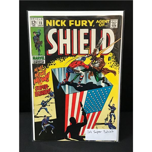 MARVEL COMICS NO.13 NICK FURY, AGENT OF SHIELD