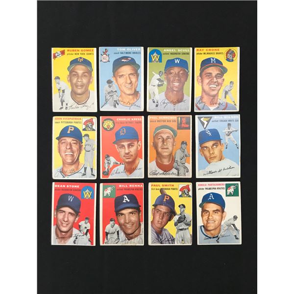 1958 TOPPS BASEBALL CARD LOT