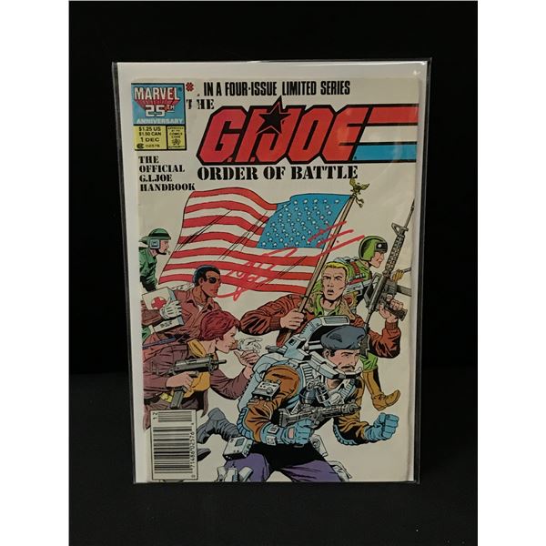 RAY PARK SIGNED GI JOE COMIC