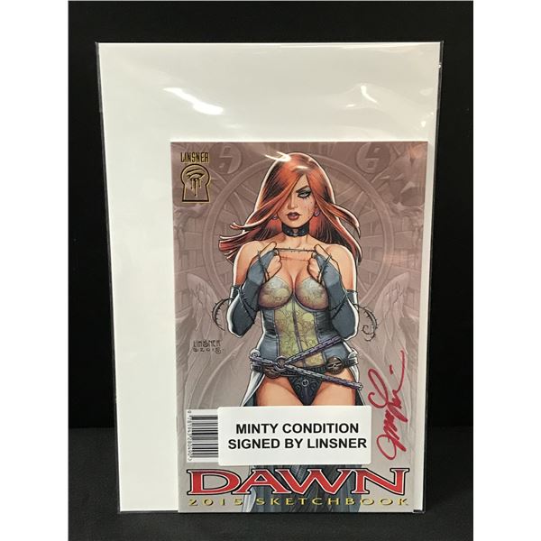 LINSNER SIGNED DAWN MINI COMIC