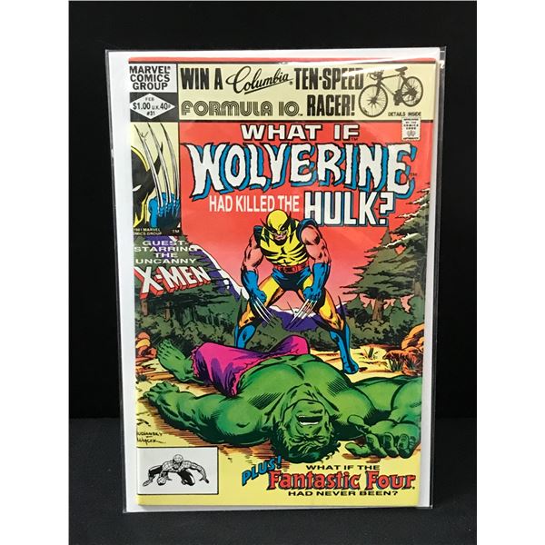 MAARVEL COMICS NO.31 WHAT IF WOLVERINE HAD KILLED HULK