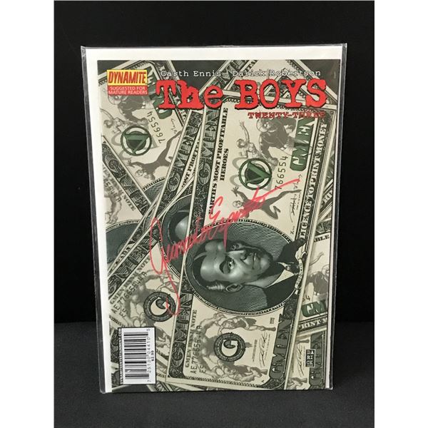 GIANCARLO ESPOSITO SIGNED THE BOYS COMIC BOOK (WWOC COA)