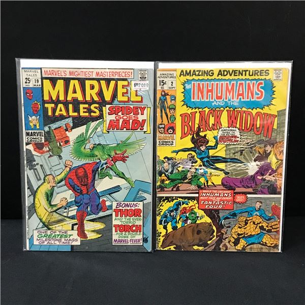 LOT OF 2 COMICS VERIOUS TITLES