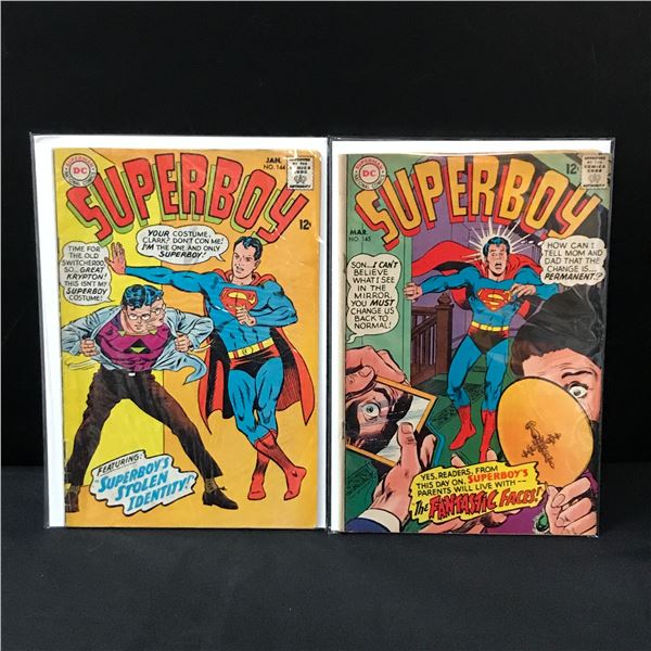 LOT OF 2 SUPERBOY COMICS