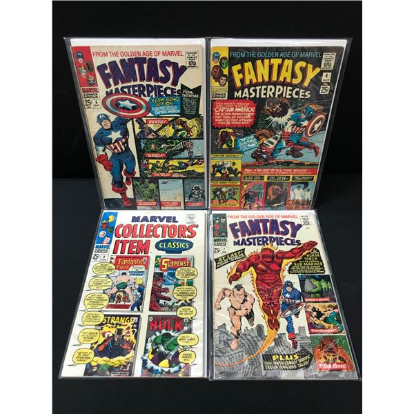 LOT OF 4 COMICS VARIOUS TITLES